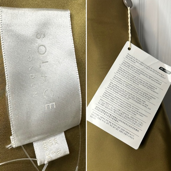 Solace London Gold Strapless Mini Dress - Picture 8 of 16